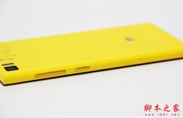 小米3侧面按键外观