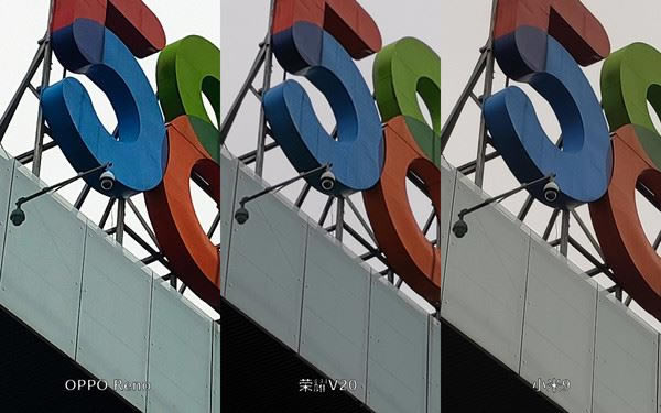 OPPO Reno、荣耀V20和小米9手机拍照效果对比评测_手机评测_手机学院_本站