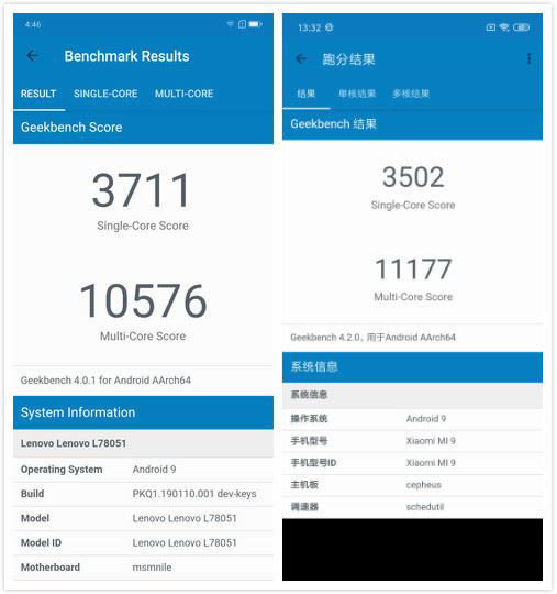 联想Z6 Pro和小米9哪个好 联想Z6 Pro和小米9对比评测_手机评测_手机学院_本站