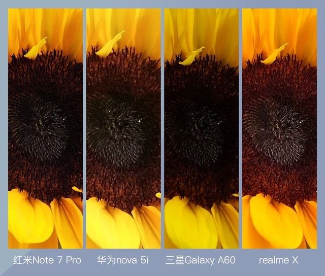 4款手机简评 红米Note7Pro、华为nova5i、三星GalaxyA60、realmeX拍照对比_手机评测_手机学院_本站