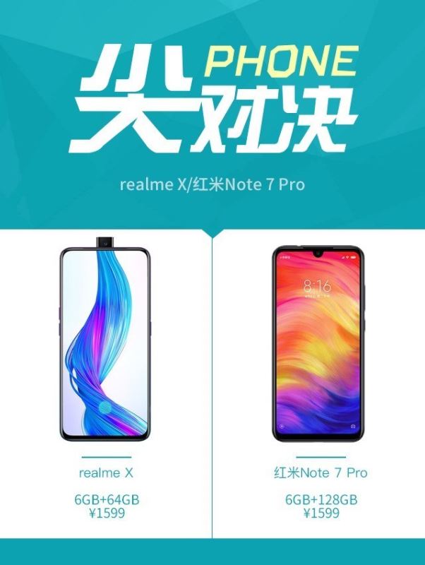 realme X和红米Note7 Pro配置哪个好 realme X红米Note7 Pro区别对比介绍_手机评测_手机学院_本站