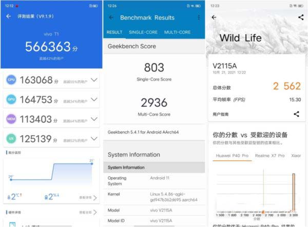 红米note11Pro和vivoT1哪款适合玩游戏 红米note11Pro和vivoT1游戏性能对比_手机评测_手机学院_本站