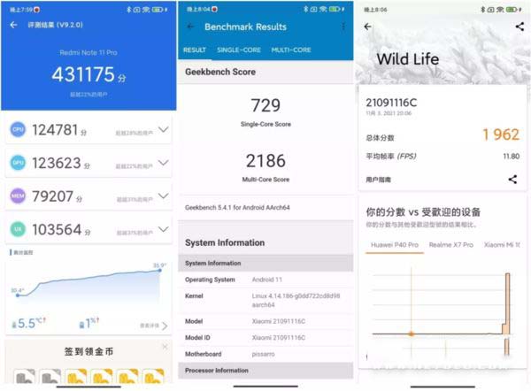 红米note11Pro和vivoT1哪款适合玩游戏 红米note11Pro和vivoT1游戏性能对比_手机评测_手机学院_本站