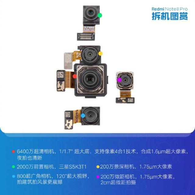 红米note8pro内部配置如何?Redmi Note 8 Pro拆机图解全过程评测_手机评测_手机学院_本站